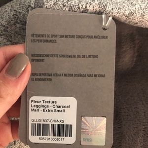 Gymshark Fleur texture leggings xsmall